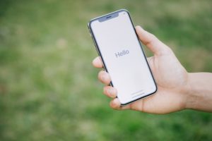 千葉でiPhone修理のEyeSmartのios14以下の工場出荷状態画像