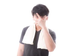 かっこ良いポーズの男性