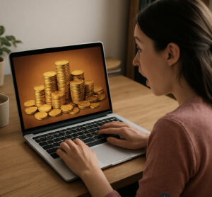 Macパソコンの修理代を調べるユーザー