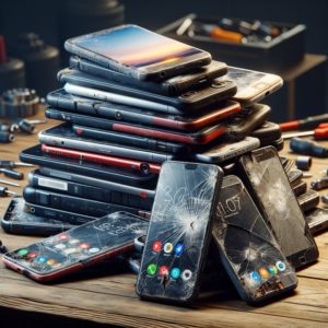 多彩な古いiPhoneモデルの電池交換を受付中