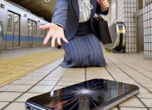 スマホが割れた動かない