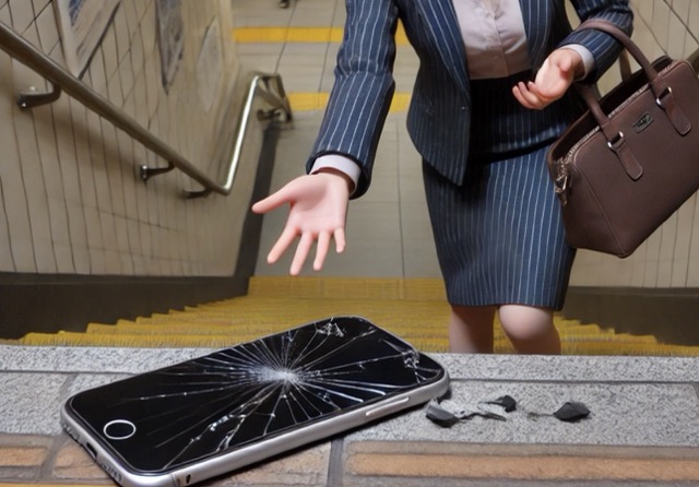 iPhoneが壊れた